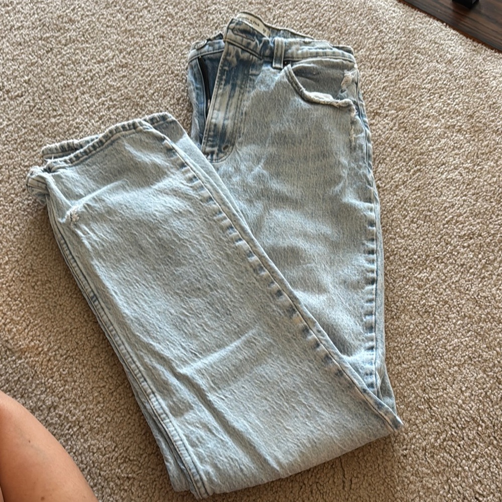 Abercrombie ultra high rise 90s straight jeans